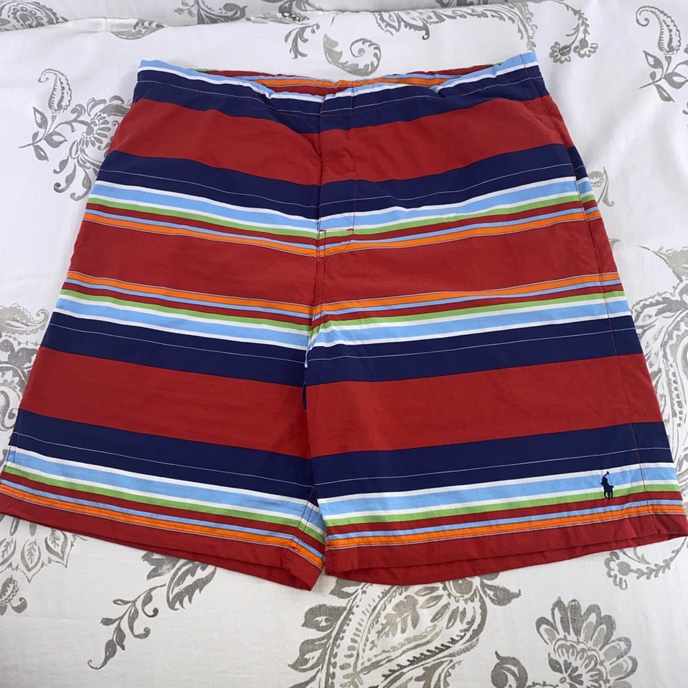 Polo Sport Ralph Lauren Striped
Board Shorts Large‎ VTG 90s Preppy